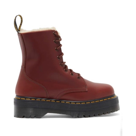 Dr Martens Jadon Abruzzo faux fur lined boots - Picture 3 of 7